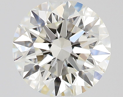 0.44 carat I-VVS1 Excellent cut Natūralus Round Deimantas (1)