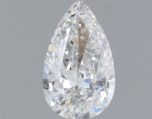 0.58 carat F-VS2 Natūralus Pear Deimantas (1)