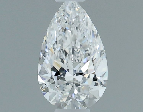 0.33 carat E-VVS1 Natūralus Pear Deimantas (1)