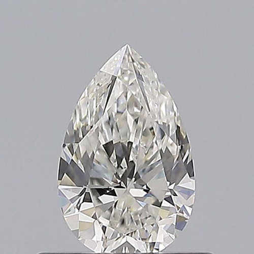 0.5 carat H-VVS2 Natūralus Pear Deimantas (1)