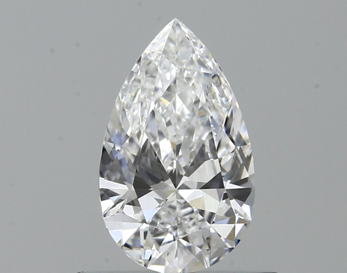 0.51 carat D-VVS1 Natūralus Pear Deimantas (1)