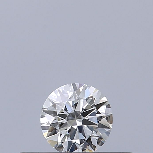 0.19 carat F-VVS2 Excellent cut Natūralus Round Deimantas (1)