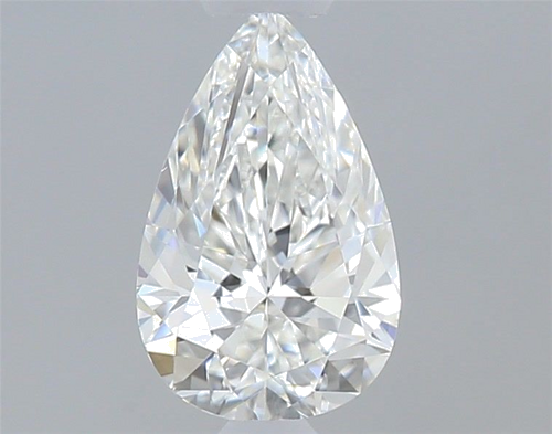 0.3 carat G-VS2 Natūralus Pear Deimantas (1)