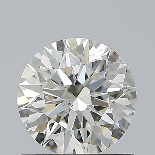 0.86 carat K-SI1 Excellent cut Natūralus Round Deimantas (1)