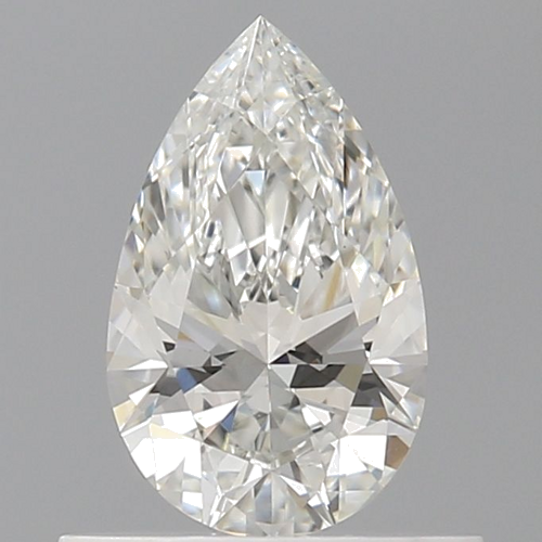 0.5 carat H-VVS1 Natūralus Pear Deimantas (1)