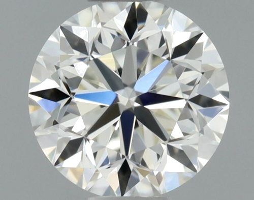 0.5 carat I-VVS1 GD cut Natūralus Round Deimantas (1)