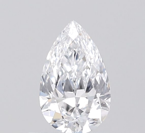0.52 carat D-VS1 Natūralus Pear Deimantas (1)