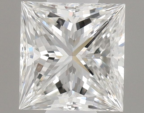 0.3 carat F-VVS2 Natūralus Princess Deimantas (1)