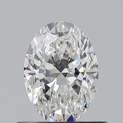 0.6 carat E-VS2 Natūralus Oval Deimantas (1)