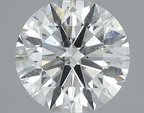 0.57 carat I-SI2 Excellent cut Natūralus Round Deimantas (1)