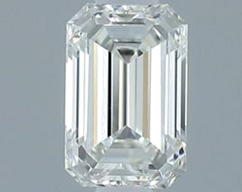 0.32 carat I-VS1 Natūralus Emerald Deimantas (1)