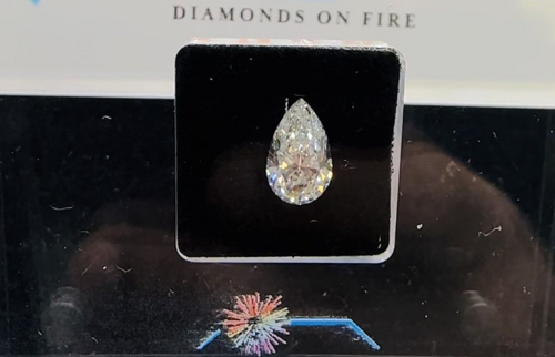 1.51 carat I-SI2 Natūralus Pear Deimantas (1)