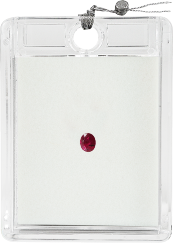 0,34 ct. Ruby Oval F.H (1)