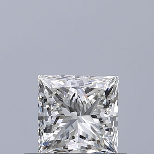 0.51 carat H-VVS1 Natūralus Princess Deimantas (1)