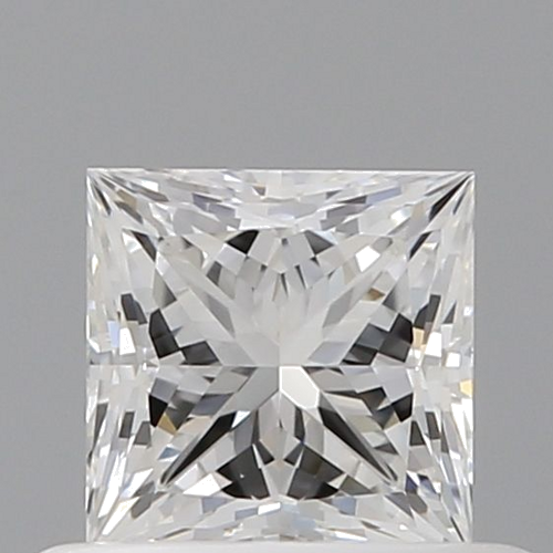 0.5 carat E-IF Natūralus Princess Deimantas (1)