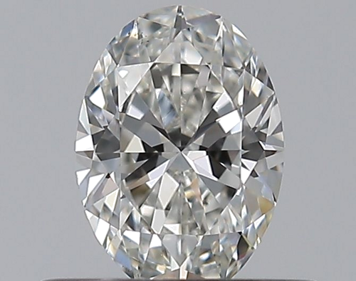 0.4 carat G-VS2 Natūralus Oval Deimantas (1)