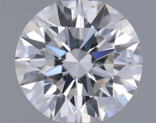 0.52 carat F-VVS2 Excellent cut Natūralus Round Deimantas (1)