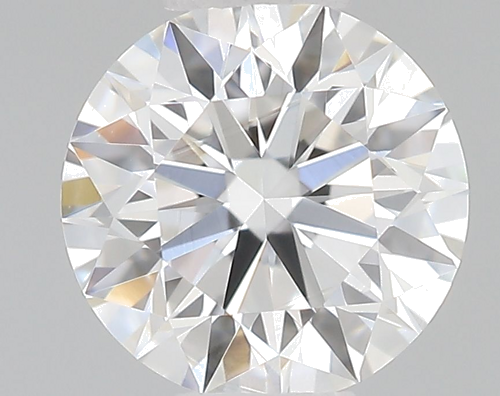 0.37 carat F-VVS2 Excellent cut Natūralus Round Deimantas (1)