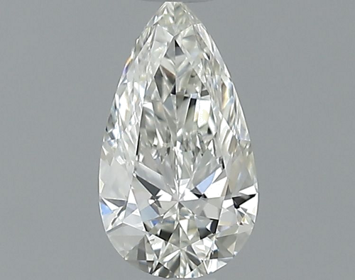 0.46 carat H-VS1 Natūralus Pear Deimantas (1)