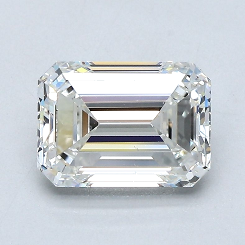 1.7 carat H-VVS2 Natūralus Emerald Deimantas (1)