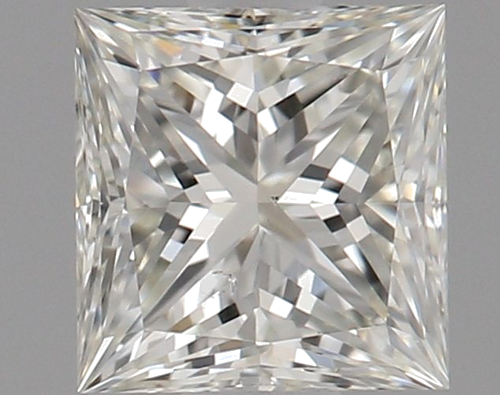 0.5 carat J-SI1 Natūralus Princess Deimantas (1)