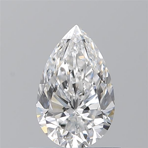 0.73 carat D-VVS1 Natūralus Pear Deimantas (1)