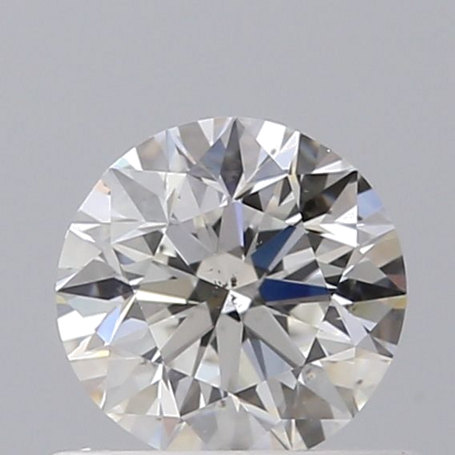 0.5 carat F-SI1 Excellent cut Natūralus Round Deimantas (1)