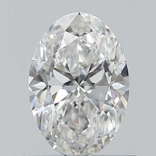 0.7 carat F-SI1 Natūralus Oval Deimantas (1)