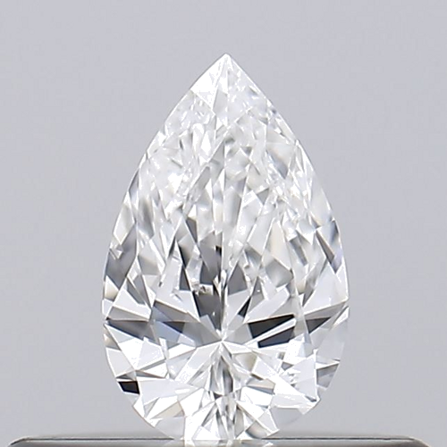 0.18 carat E-VS2 Natūralus Pear Deimantas (1)