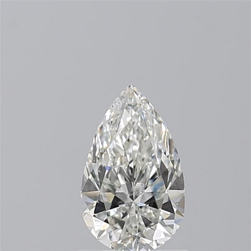 1.01 carat H-SI2 Natūralus Pear Deimantas (1)