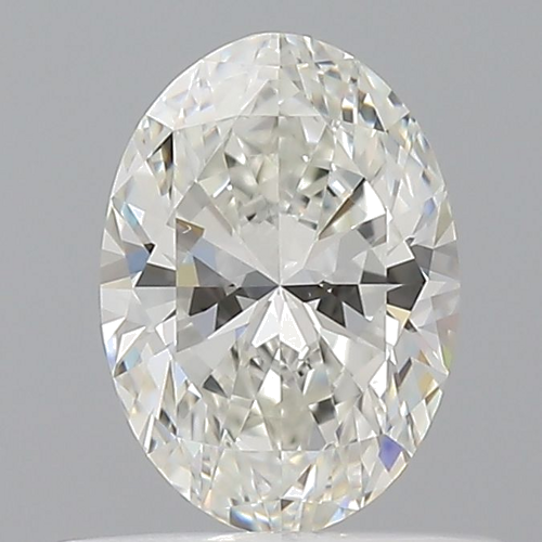 0.54 carat H-VS1 Natūralus Oval Deimantas (1)