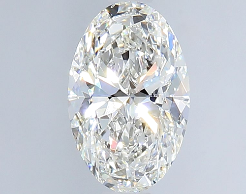 0.9 carat G-SI1 Natūralus Oval Deimantas (1)