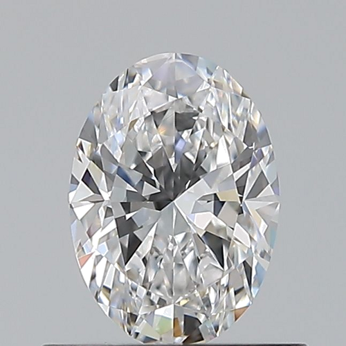 0.56 carat E-VVS1 Natūralus Oval Deimantas (1)