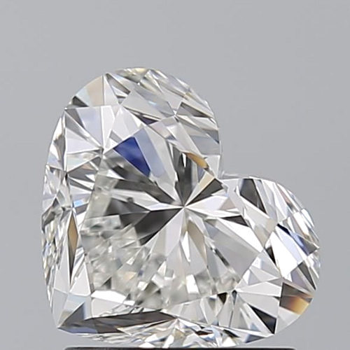 1.5 carat H-VVS1 Natūralus Heart Deimantas (1)