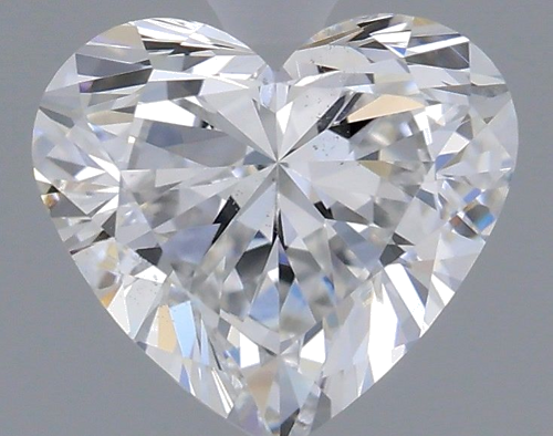 0.5 carat E-SI1 Natūralus Heart Deimantas (1)