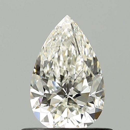 0.62 carat I-VVS1 Natūralus Pear Deimantas (1)