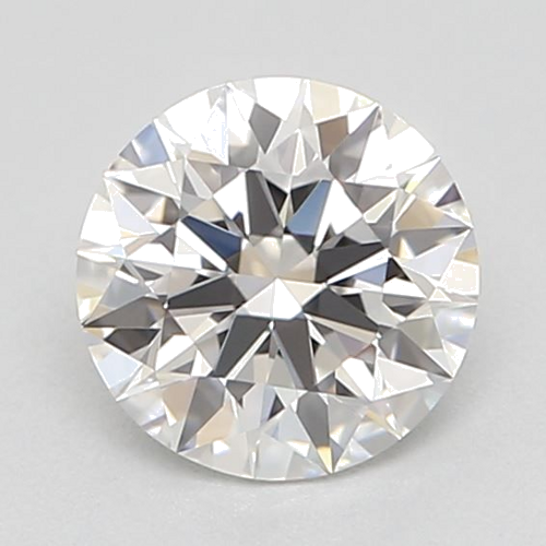 0.42 carat F-VVS2 Excellent cut Natūralus Round Deimantas (1)