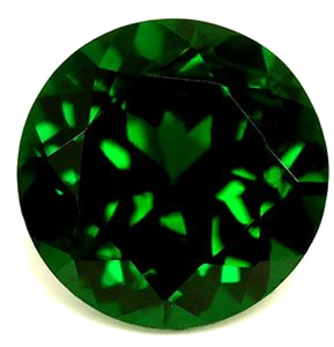 0.55 carat GREEN Round Garnet (1)