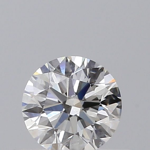 0.32 carat F-SI2 Excellent cut Natūralus Round Deimantas (1)
