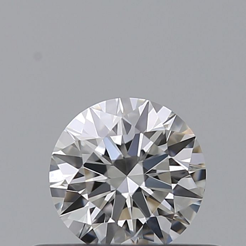 0.37 carat F-VVS1 Excellent cut Natūralus Round Deimantas (1)