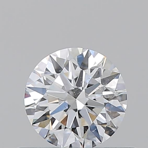 0.5 carat D-SI2 Excellent cut Natūralus Round Deimantas (1)