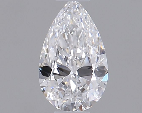 0.25 carat D-VVS1 Natūralus Pear Deimantas (1)