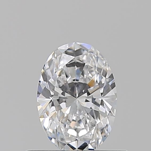 0.51 carat D-VS1 Natūralus Oval Deimantas (1)