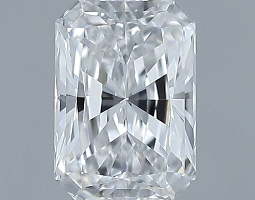 0.4 carat E-VVS2 Natūralus Radiant Deimantas (1)