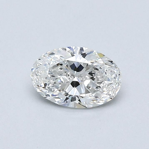 0.44 carat F-VS2 Natūralus Oval Deimantas (1)