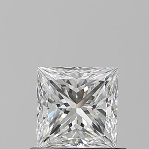 0.64 carat E-VS2 Natūralus Princess Deimantas (1)