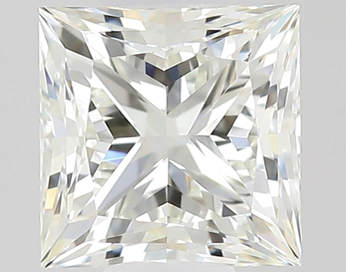 0.5 carat K-VVS1 Natūralus Princess Deimantas (1)