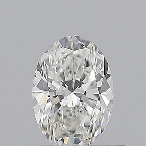 0.52 carat F-VVS1 Natūralus Oval Deimantas (1)