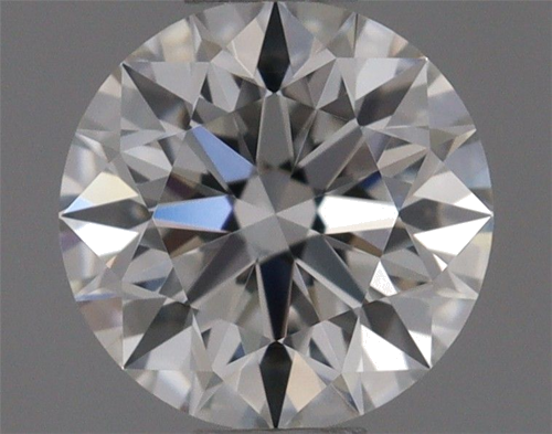 0.45 carat F-VVS1 Excellent cut Natūralus Round Deimantas (1)