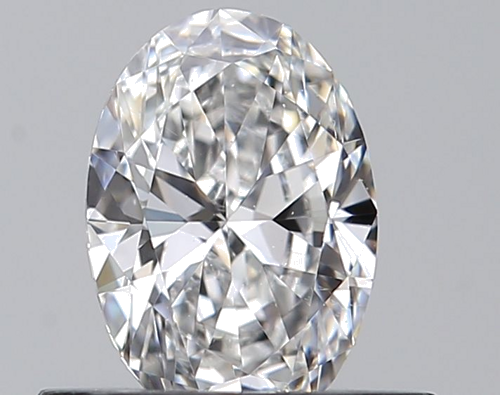 0.5 carat E-VS2 Natūralus Oval Deimantas (1)
